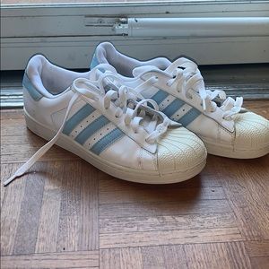 Adidas Superstar Baby blue